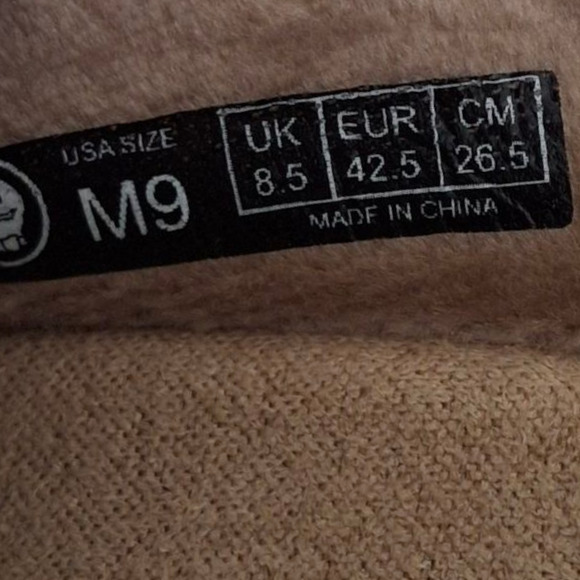 Geckoman Walk Hero Cream Canvas loafers Mens size 9 - Picture 4 of 4